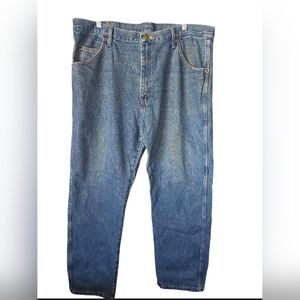 Wrangler Men's Blue Jeans 40x30 Regular Fit Classic 5 Pocket 100% Cotton
